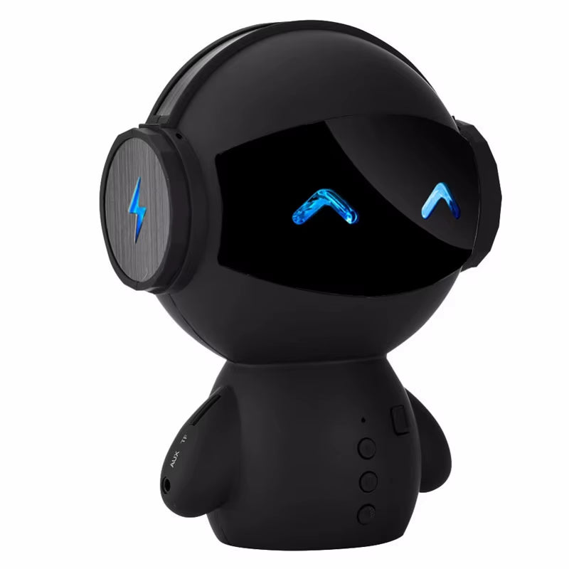 Intelligent Stereo Robot Bluetooth Speaker Noise Cancelling Hands-Free Call Robot Speaker Power Bank