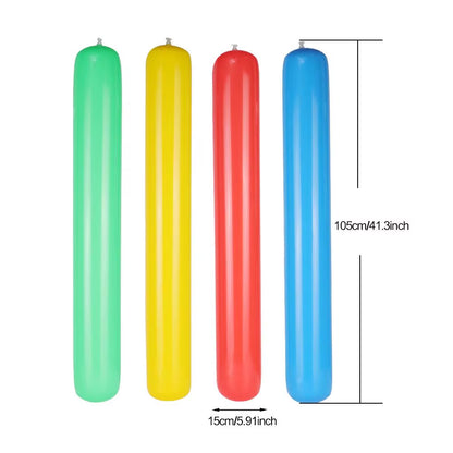 Water Games Toy Party Decor Water Toys PVC Swimming Noodles Pool Inflatable Sticks Adults Kids Float Pool Noodles