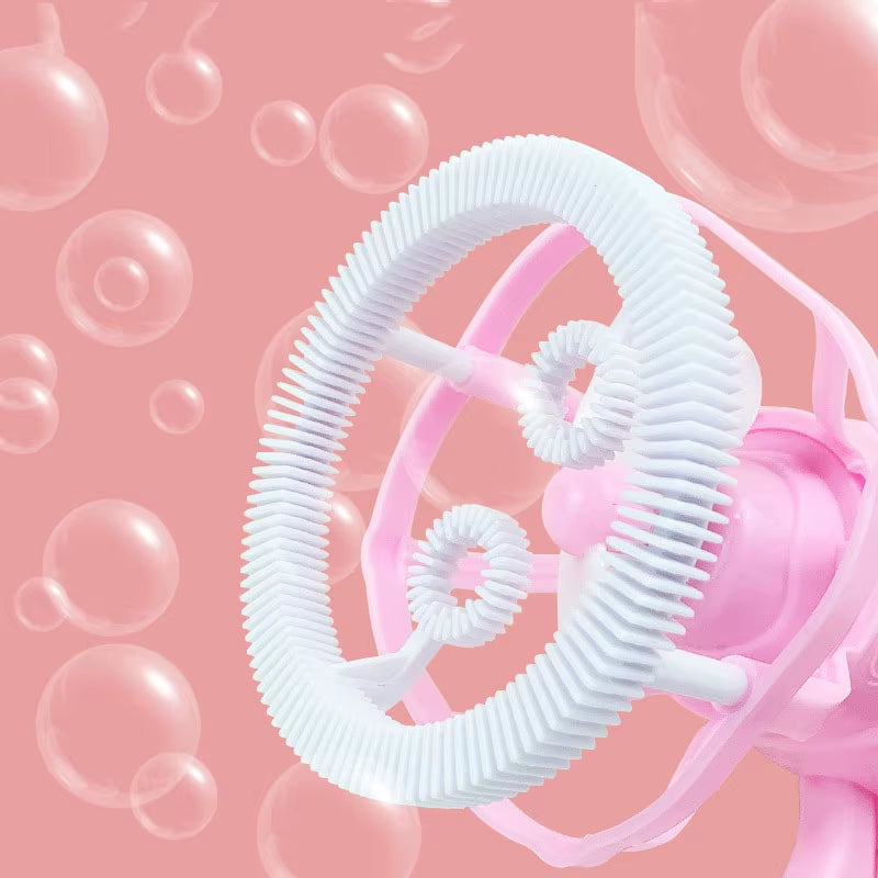 Bubble Gun Creative Bubble in Bubble Toys Soap Bubbles Machine Blower Maker Summer Outdoor Party Games Toys for Kids Boys Girls