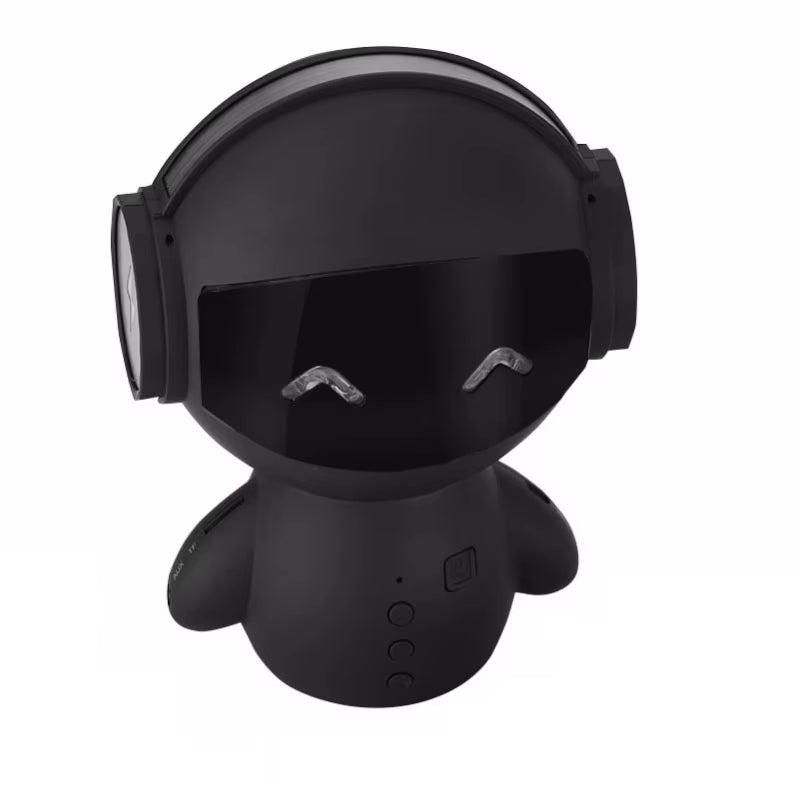 Intelligent Stereo Robot Bluetooth Speaker Noise Cancelling Hands-Free Call Robot Speaker Power Bank