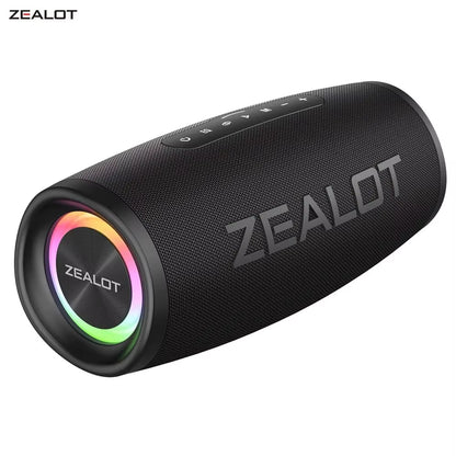 -S56 Bluetooth Speaker 40W Output Power Bluetooth Speaker with Excellent Bass Performace IPX6 Waterproof Camping Outdoor