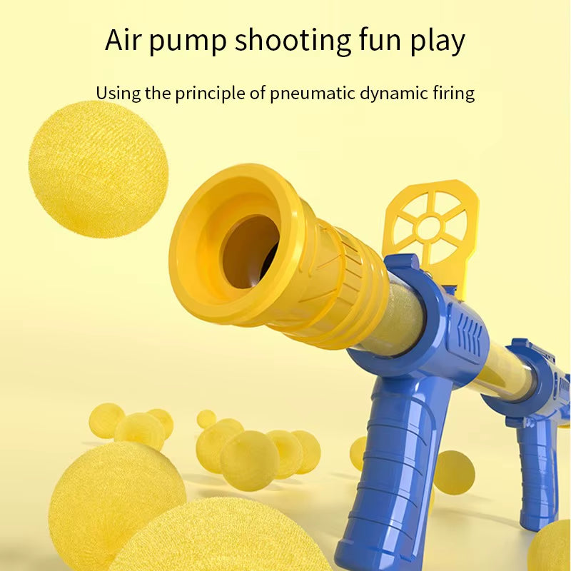 Hungry Shooting Duck Toys 98K Pistol Air-Powered Gun Soft Bullet Ball Scoring Battle Games with Light Can Walk Gun Kids Gifts