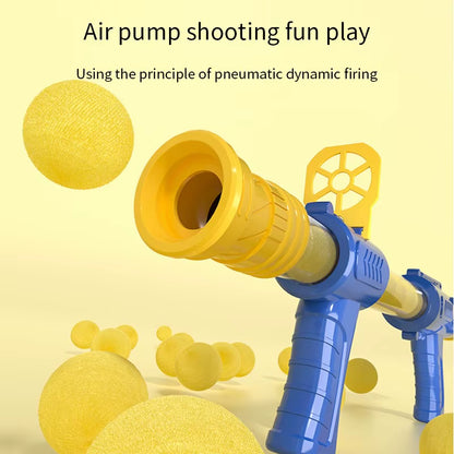 Hungry Shooting Duck Toys 98K Pistol Air-Powered Gun Soft Bullet Ball Scoring Battle Games with Light Can Walk Gun Kids Gifts