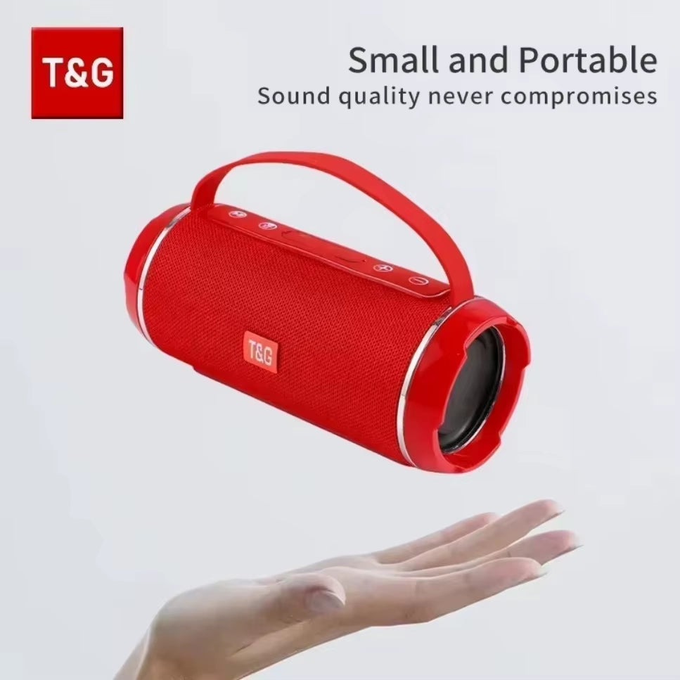 VIKEFON Wireless TG116C Bluetooth Speaker Outdoor Hands Free Call Portable Stereo Cloth Portable TWS Bluetooth Speaker