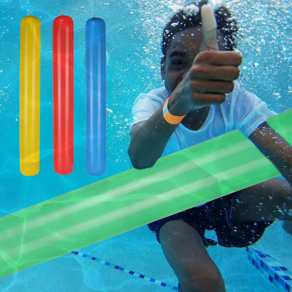 Water Games Toy Party Decor Water Toys PVC Swimming Noodles Pool Inflatable Sticks Adults Kids Float Pool Noodles