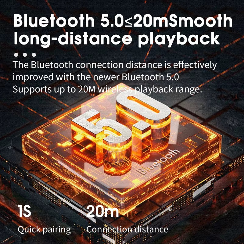 Caixa De Som Bluetooth Speaker Portable Wireless Sound Box Loudspeaker for Phone PC Bluetooth 5.0 Hand Free, IPX6 Waterproof