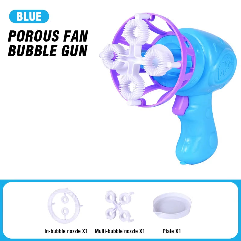 Bubble Gun Creative Bubble in Bubble Toys Soap Bubbles Machine Blower Maker Summer Outdoor Party Games Toys for Kids Boys Girls
