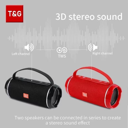 VIKEFON Wireless TG116C Bluetooth Speaker Outdoor Hands Free Call Portable Stereo Cloth Portable TWS Bluetooth Speaker