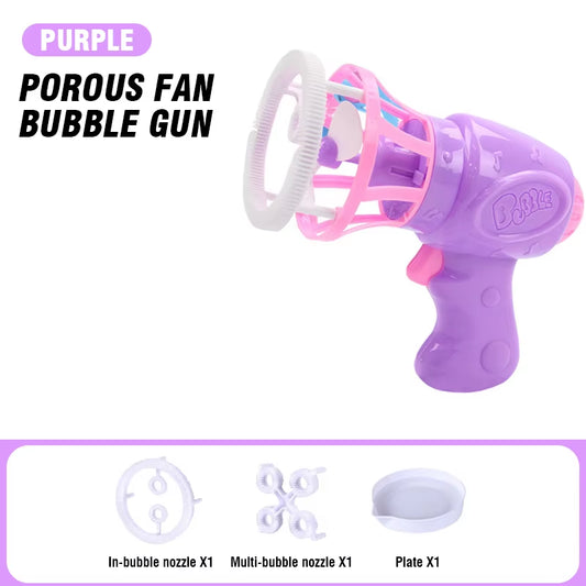 Bubble Gun Creative Bubble in Bubble Toys Soap Bubbles Machine Blower Maker Summer Outdoor Party Games Toys for Kids Boys Girls