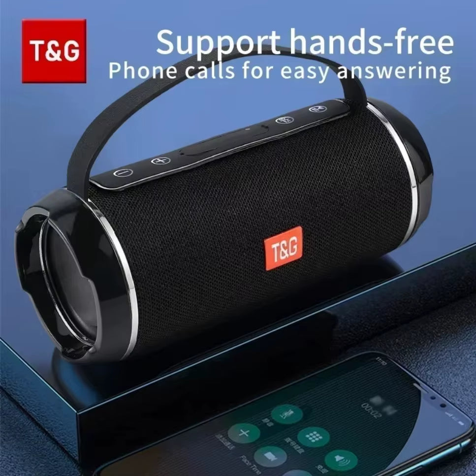 VIKEFON Wireless TG116C Bluetooth Speaker Outdoor Hands Free Call Portable Stereo Cloth Portable TWS Bluetooth Speaker
